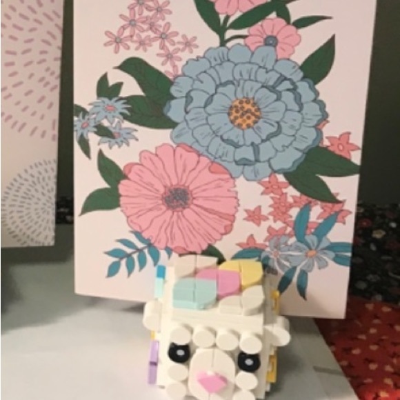 Lego DOTS Animal Photo Holder with collectable holder in center Lego miniature - Picture 2 of 5